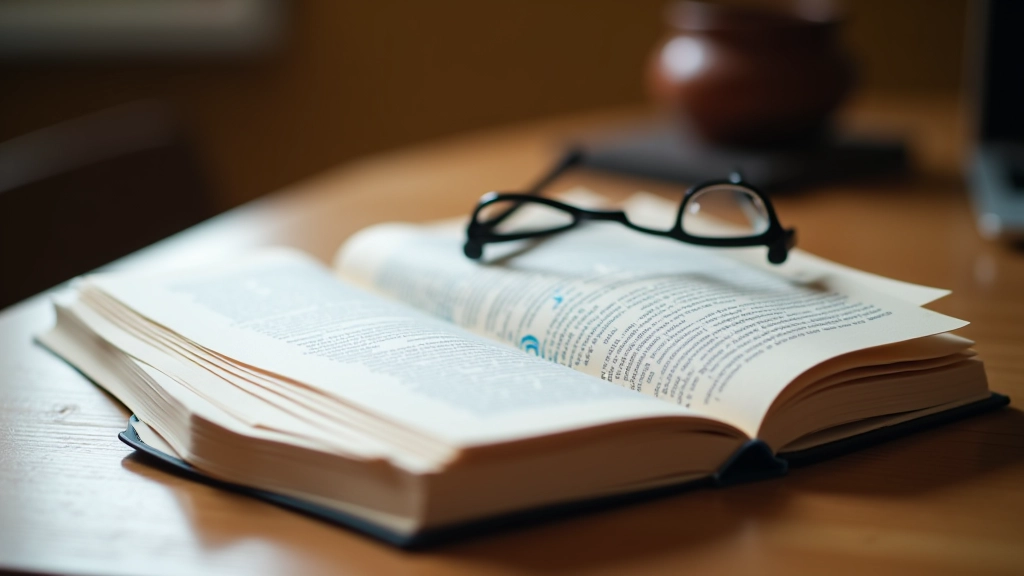 Legislação portuguesa sobre imigração em livro aberto com marcador e óculos de leitura
